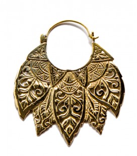 Carved Leafs Brass