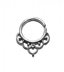 Septum 16 1,2mm silver plated