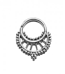 Septum 19 1,2mm silver plated