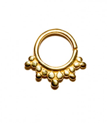 septum 7 1,2mm gold plated