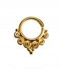 septum 69-1,2mm-Silver,gold plated