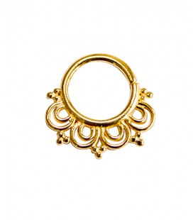 septum 71-1,2mm-Silver,gold plated