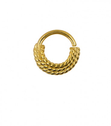 septum 85- 1,2mm -Silver gold plated