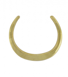 TRIBAL RING- ETHNIC BRASS NECKLACE